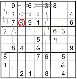 Sudoku grid with the answers to the medium challenge